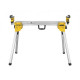 Scie à onglet 1400w 216 mm avec piètement dewalt dws774 + de7033