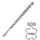 Foret, meche SDS MAX 600 mm diam 25 4 tetes, PRSDSMAX25X600-4