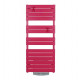 sèche-serviettes ADELIS integral ventilo 1750W ROUGE PASSION