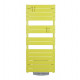 Sèche-serviettes ADELIS integral ventilo 2000W VERT POMME