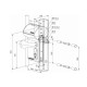 Serrure à codes électronique LOCINOX pour portail battant - LOKQ4040Y2L ZILV VCAC 