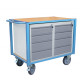Servante d'atelier équipée 2 blocs tiroirs 500 kg - 880002990