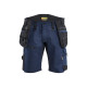 Short artisan stretch STRIKER 19721149 - Couleur au choix Marine-Foncé-noir