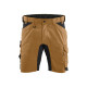 Short stretch 2D 17531832 - Couleur au choix Nougat/Noir
