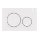 Pack WC Suspendu Geberit+Ideal standard autoportant 3 en 1 Sigma-20-blanc-chrome-mat