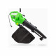Souffleur aspirateur broyeur de feuilles 3000w 270km/h