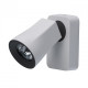 Spot blanc techno 1 ampoule 18 cm