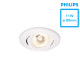 Spot encastré à led philips accent rs141b led6-32-/840 psr pi6 wh