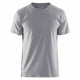 T-shirt stretch gris chine  35331059