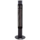Sunred chauffage sur socle 1500 w noir lhe17b