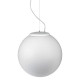 Suspension 40 cm cisne, aluminium et ppma, blanc