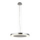 Suspension 50 cm lexi, chrome et verre