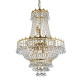 Suspension 9 ampoules Versailles - Coloris au choix