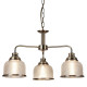 Suspension bistrot ii, 3 ampoules - Coloris au choix Laiton-antique