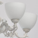 Suspension blanche classic 5 ampoules 71 cm 