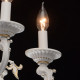 Suspension blanche classic 6 ampoules 105 cm 