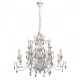 Suspension blanche country 12 ampoules 282 cm