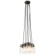 Suspension brinley, 6 ampoules - Coloris au choix