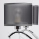 Suspension chromée elegance 6 ampoules 76 cm 