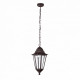 Suspension de jardin noire paris 1 ampoule