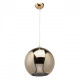 Suspension dorée megapolis 1 ampoule 236 cm