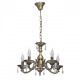 Suspension laiton classic 5 ampoules 74 cm