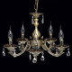 Suspension laiton classic 5 ampoules 74 cm 