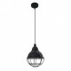 Suspension noire claire 1 ampoule