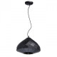 Suspension noire loft 1 ampoule 150 cm