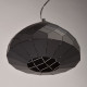 Suspension noire loft 1 ampoule 150 cm 