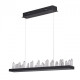 Suspension noire loft   150 cm