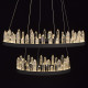 Suspension noire loft   160 cm 