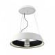 Suspension ringofire, polyuréthane, noir, 60 cm