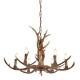 Suspension stag, résine, 6 ampoules