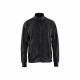 Sweat- shirt de travail blakalder zippé 100% coton - Coloris et taille au choix Noir