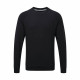Sweat shirt de travail homme sublimable russell raglan - coloris et taille au choix Noir