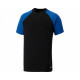 T-shirt de travail dickies two tone - Coloris et taille au choix Noir-Bleu royal