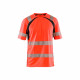 T-shirt haute visibilité anti-uv blaklader - Couleur au choix Rouge-Noir