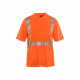 T-shirt haute visibilité blaklader col v 100% polyester anti-odeur - Coloris et taille au choix Orange