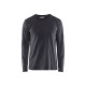 T-shirt manches longues 35001042 - Couleur au choix Gris-moyen