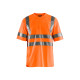 T-shirt polyester haute-visibilité 34131009 - Couleur au choix Orange-fluo