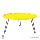 Tables basses de jardin en Acier - Aura Champagne
