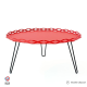 Tables basses de jardin en Acier - Aura Marron
