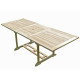 Table de jardin en teck amara 8/10 places