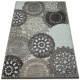 Tapis acrylique yazz 7666 beige foncé/beige clair - Dimension au choix