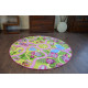 Tapis cercle sweet town village sucré cercle - Dimension au choix