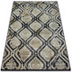 Tapis drop jasmine 031 brouillard/bleu foncé - Dimension au choix