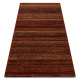 Tapis en laine omega baku rouge - Dimension au choix