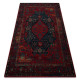 Tapis en laine omega harun bleu - Dimension au choix