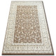 Tapis klasik 4174 marron/beige clair - Dimension au choix